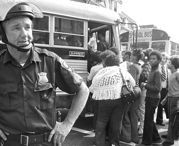 Buses, cops & kids 1970's